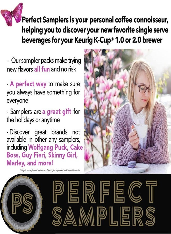 Crazy Cups Sampler, Assorted Single Serve Coffee Pods for Keurig K Cups Coffee Makers, Cups, Variety Pack, 60 Count - Image 4