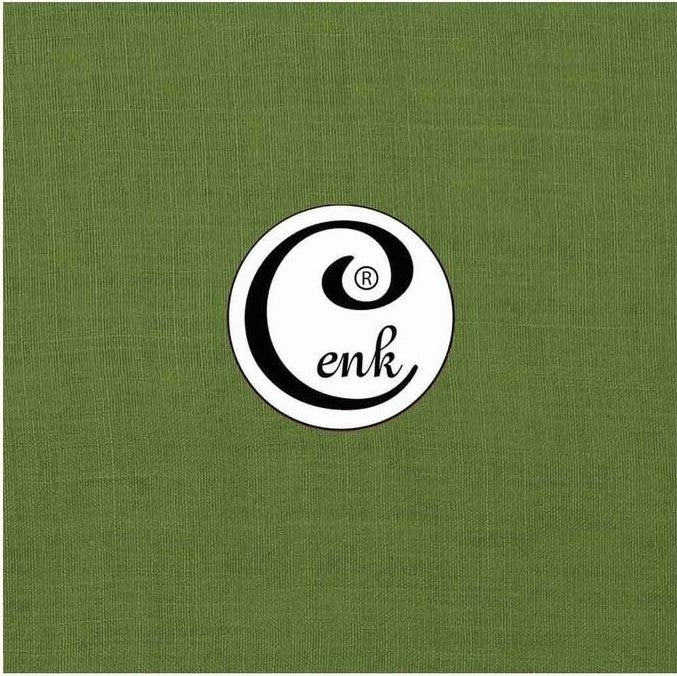 Cenk Seamless Plain Writing 90 cm | Green  - Image 1