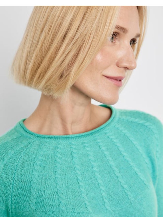 GERRY WEBER - Jumper with a decorative knit pattern - Image 1