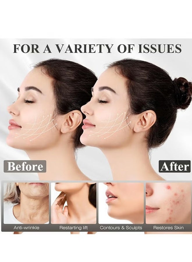 Happy D Chin Strap for Sleeping,Adjustable Chin Strap,Jaw Strap,Jawline Shaper,V Line Lifting Mask,Black - Image 4