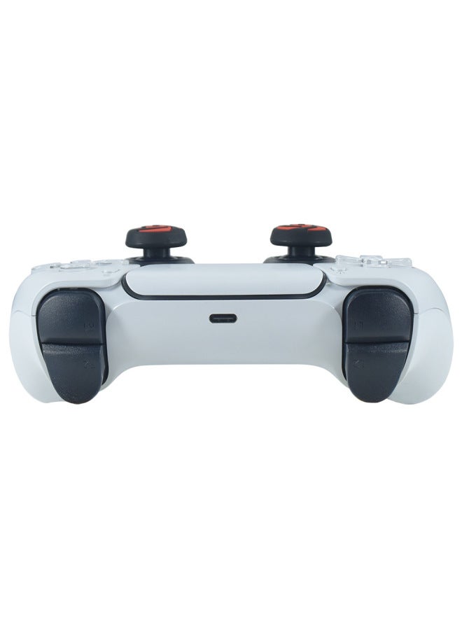 AMOGMO PS5 PS4 Rocker Protective Cap Xbox Silicone Rocker Cap Black Red Vortex 3D Cap Silicone Non-slip-Product Color:4 Pieces In Small Bags, Non-returnable And Non-exchangeable  - Image 5