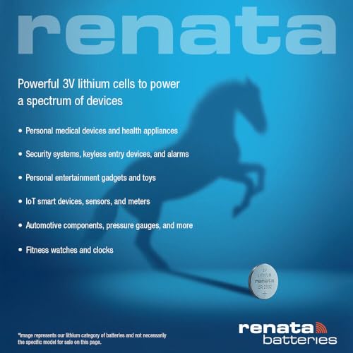 Renata بطاريات ريناتا CR2450N 3 فولت ليثيوم عملة (عبوة 4) - Image 5