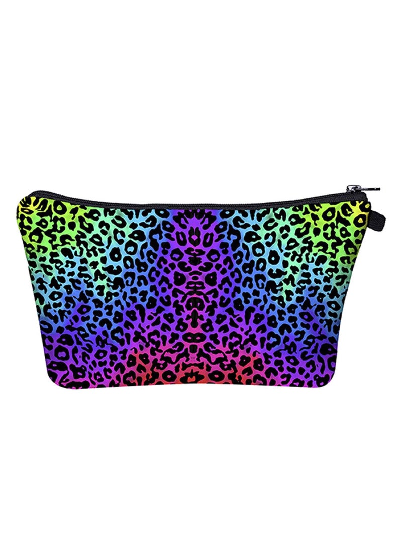 NIBEMINENT 3D Printing Portable Make-Up Toiletry Bag Multicolour