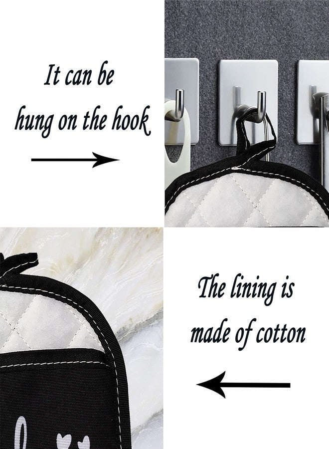 LEVLO RHONY Inspired Gifts Elegance is Learned Pot Holders Real Housewife Kitchen Baking Gift (Elegance is Learned) - Image 5