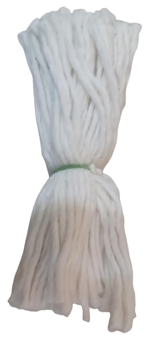 On Blow On Blow Cotton Wicks Diya Batti Extra Long 5 Inch Wicks for Pooja Aarti White Pack of 600 Wicks  - Image 3