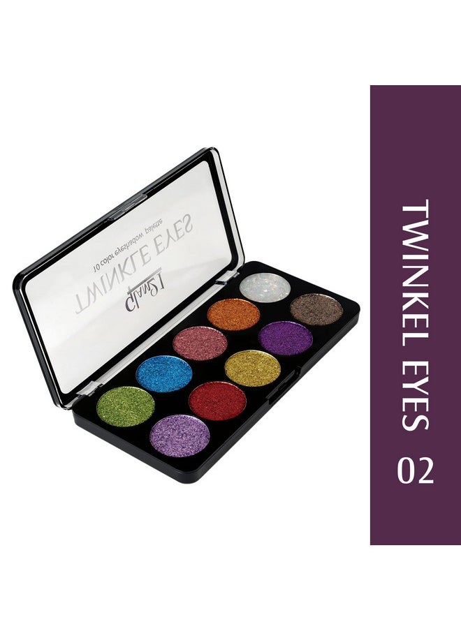 Glam21 Twinkle Eyes Glitter Palette|10 Cream Based Highly Pigmented Shades|Non Sticky Look -13Gm-02 - pzsku/ZD61E8FE658475189CE75Z/45/_/1735567086/9dffd243-e938-4863-877b-a7be5bfa4213