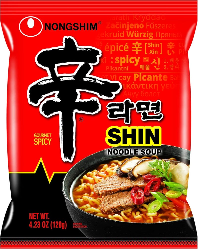 Nongshim شوربة نودلز حارة غنية من نونغشيم شين راميون - Image 1