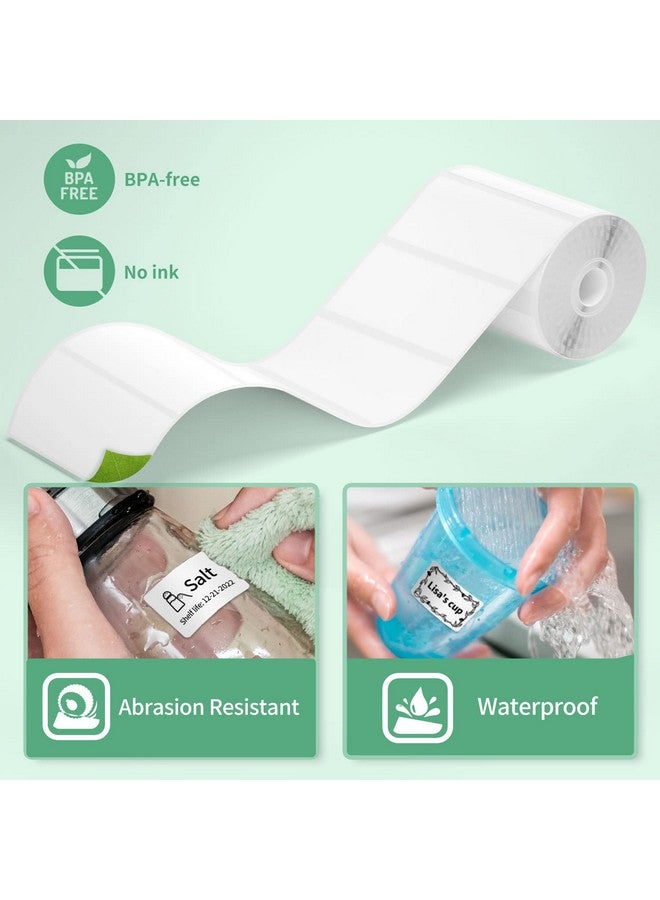 فوميمو ملصقات ذهبية أصلية من Label Maker مقاس 1.57 بوصة × 1.18 بوصة (40 × 30 مم)، باللون الأسود على الذهبي، متوافقة مع طابعة ملصقات Phomemo M110/M120/M200/M220/M221، ملصقات حرارية ذاتية اللصق متعددة الأغراض، 320 قطعة/لفة - Image 3