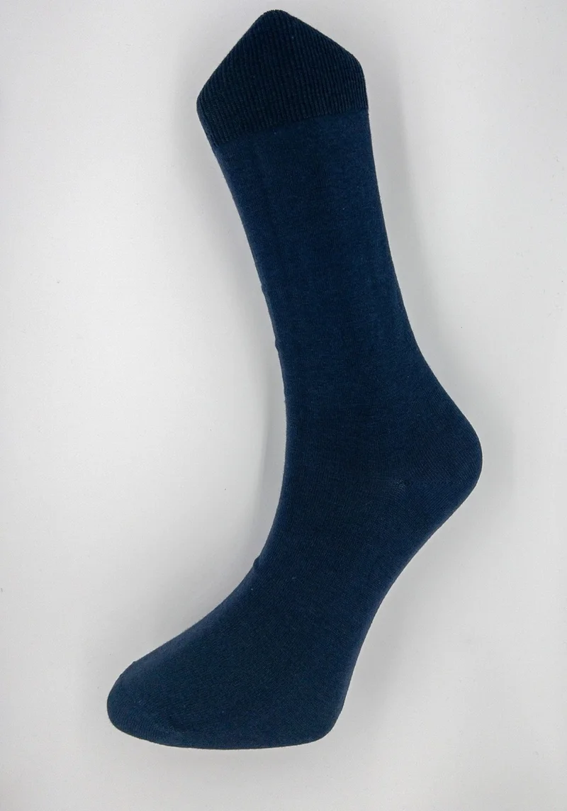 سيهو سوكس Premium Seamless 8 Pairs Men's Modal Four Season Black-Smoked-Grey-Navy Blue Socket Socks