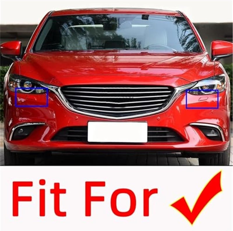 DEMULAX Headlamp Washer Spray Nozzle Cover for Mazda 6 Atenza - Image 3