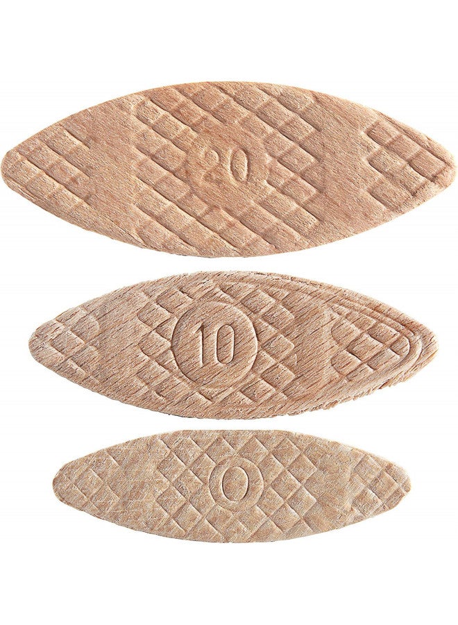 Trend 1000pcs Beechwood Joining Biscuits Variety Pack (No. 0, 10, 20) for Woodworking, Joinery, and Furniture Framing, BSC/MIX/1000