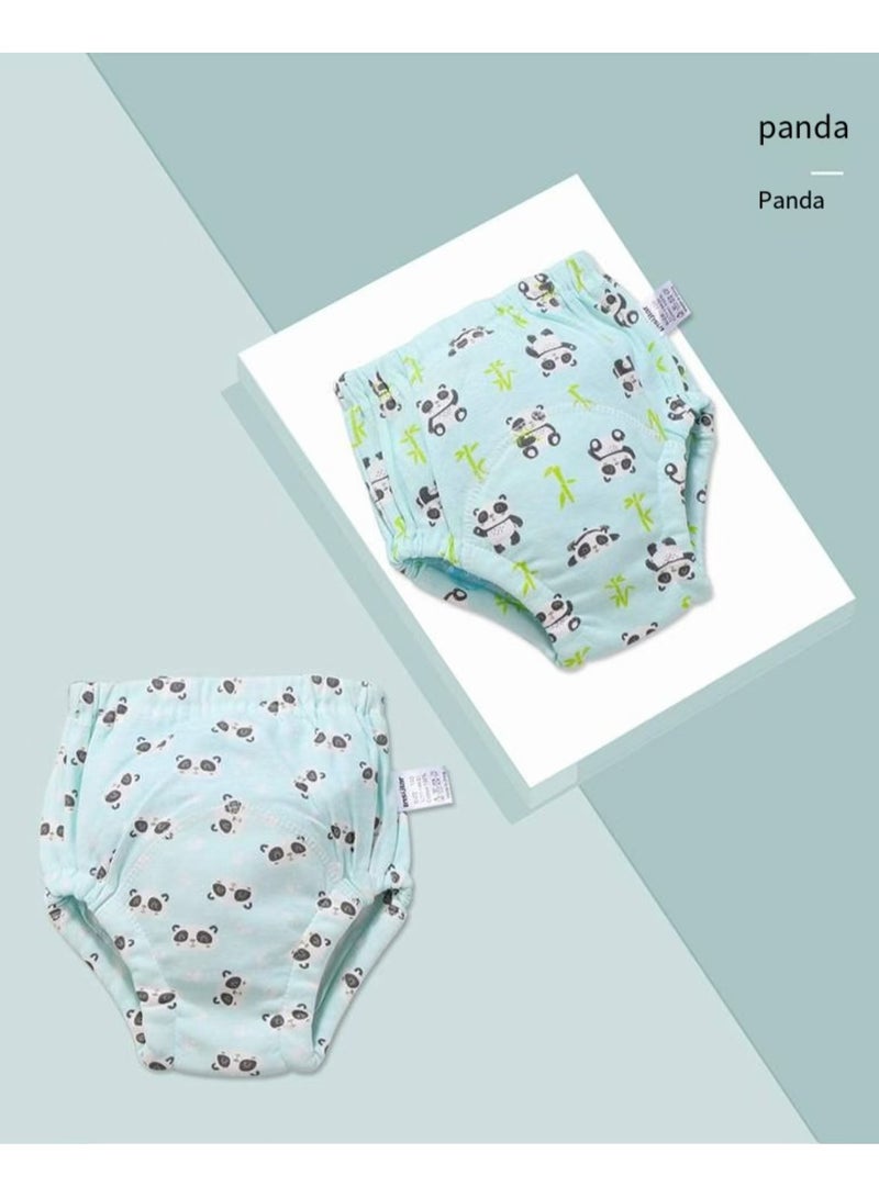 جديد 2 قطعة 6 طبقات تنفس القطن ملابس داخلية للأطفال - Image 3