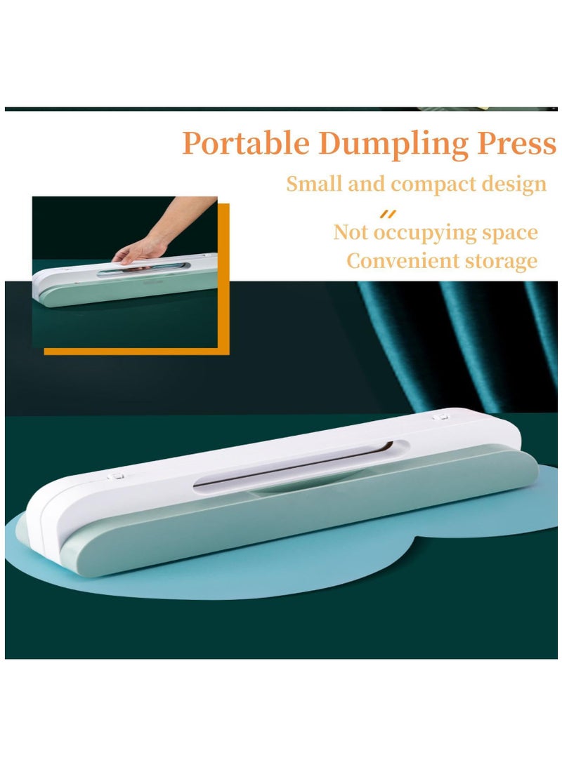 Excefore - Dumpling Maker, 8 In 1 Dumpling Maker Press, Automatic Dumpling Maker Machine with Spray Bottle and Skin Cutter, Manual pressing dumpling maker mold, Wonton, Potsticker, Food Grade Safe - Image 1