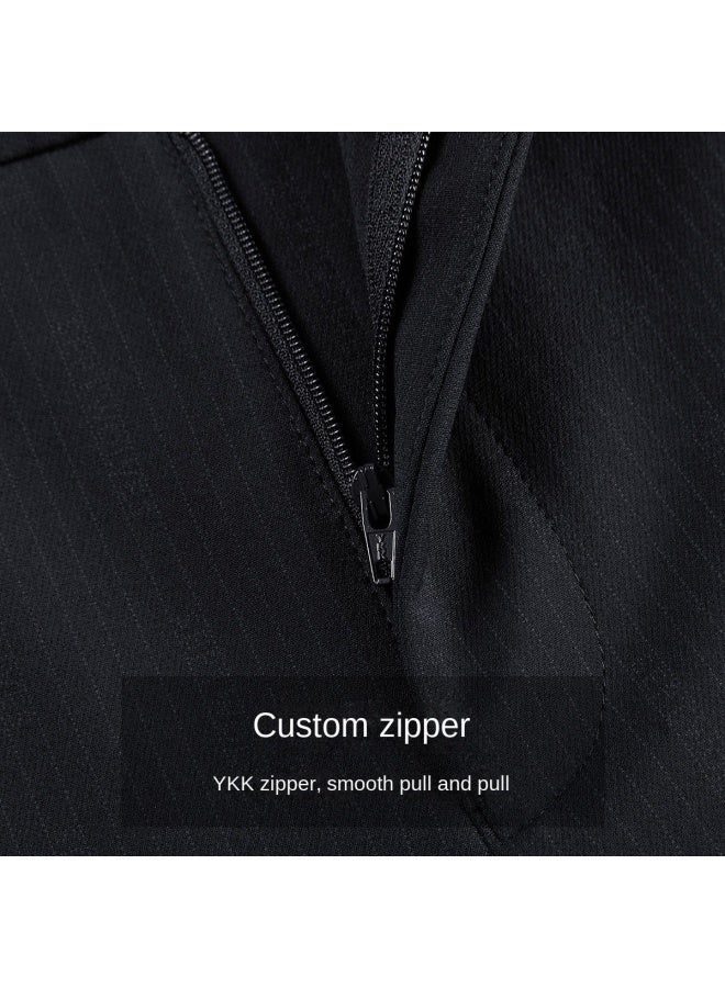 Septwolves Daily Commute】men's Casual Pants Fashion Stretch Casual Striped Print Trousers Comfortable Durable Slim Fit Pants - Image 4