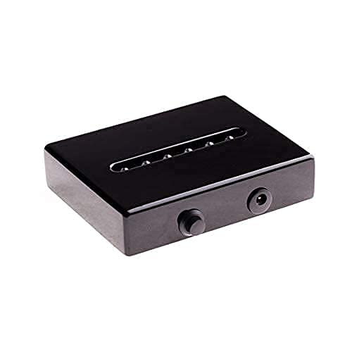 ASENTE 6 LED Light Pedestal - Rectangular Satin Matte Black Lacquer White Light Stand Base for 3D Art Glass, Room Decor and Gemstones and Crystals - AC/USB Adapter Powered (Black) - Image 5