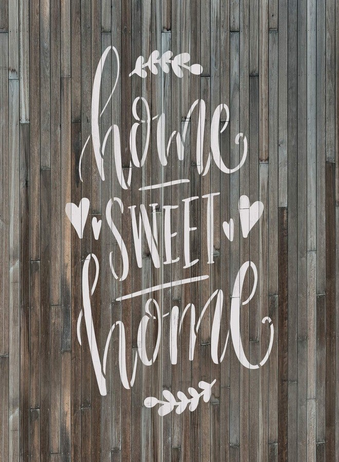 Stencil Revolution Home Sweet Home Stencil Template - Reusable Stencil with Multiple Sizes Available - Image 4