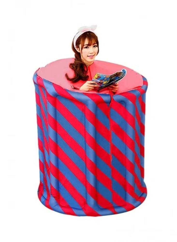 سكاي لاين ساونا بخار منزلية محمولة، باللونين الأزرق والوردي - Image 2