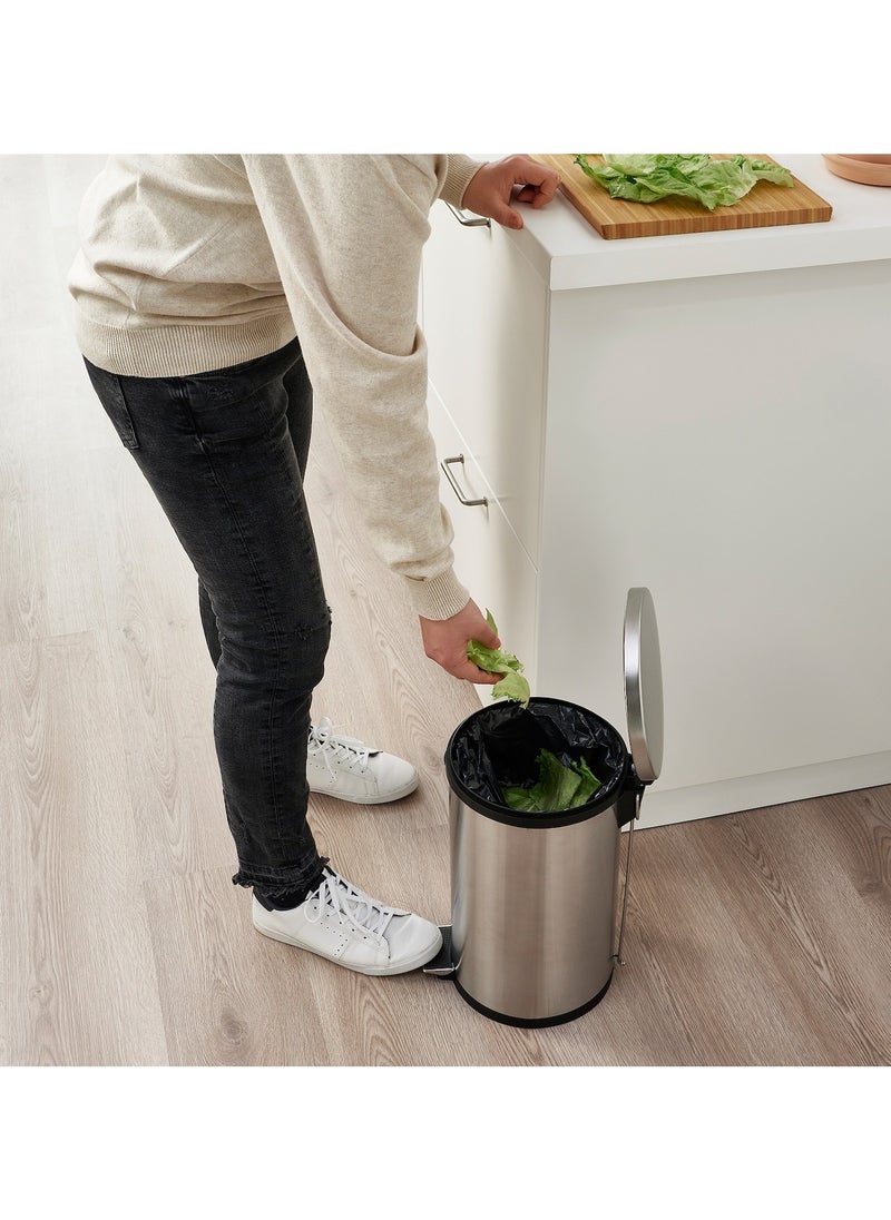 Generic Touch top bin stainless steel  - Image 2