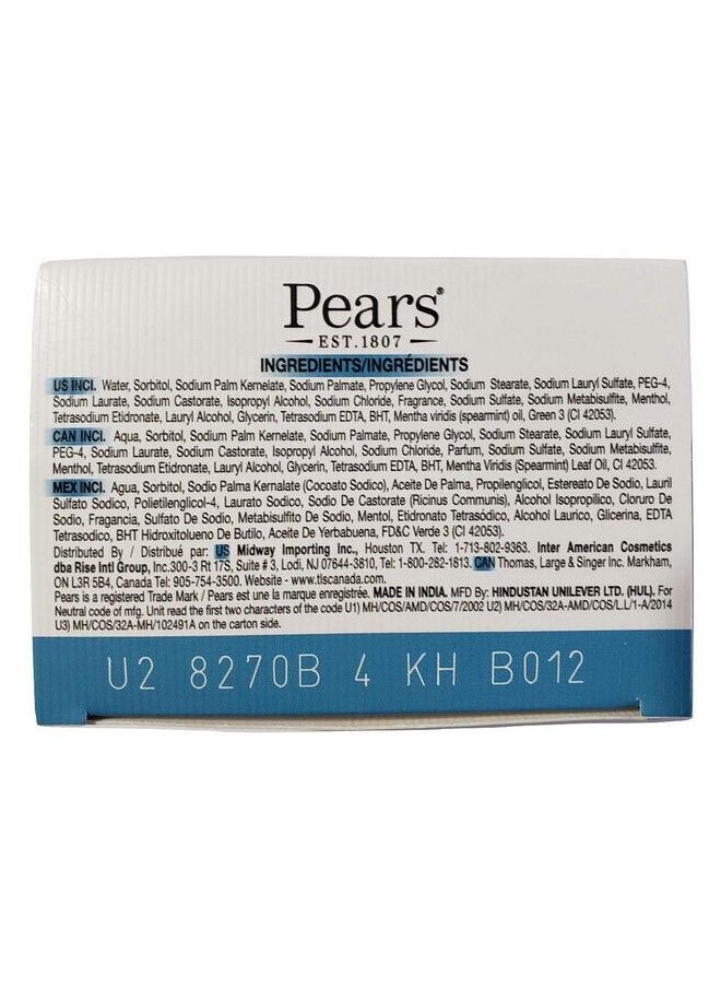Pears Soap With Mint Extract 35 Ounce Bars 3 Each  - Image 3