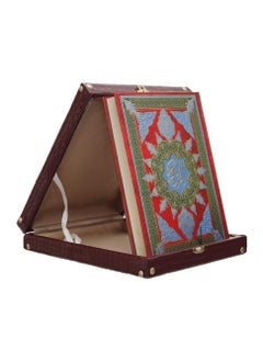 General Kuran Museuman Large Size with Leather Wrap and Closure, Burgundy  - Image 2