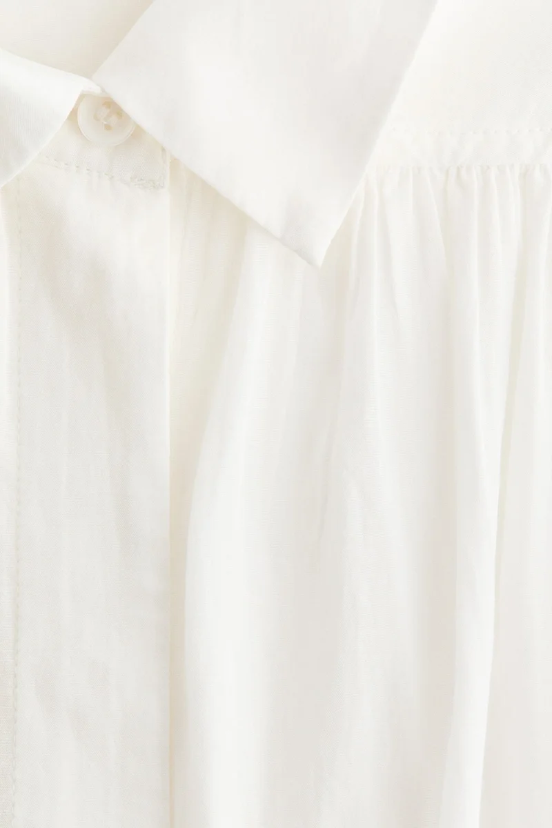 H&M Gathered blouse