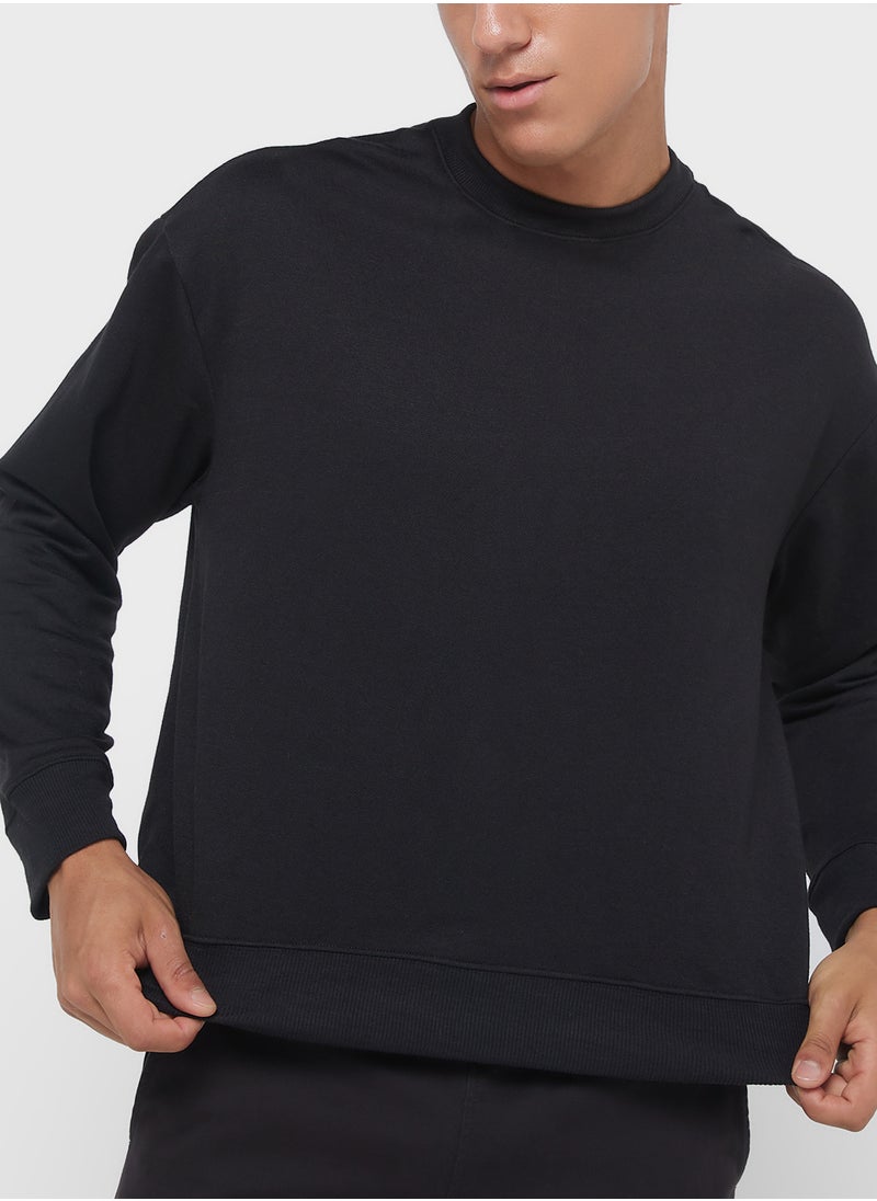 Seventy Five Basics Essential Oversized Sweatshirt  - Image 3