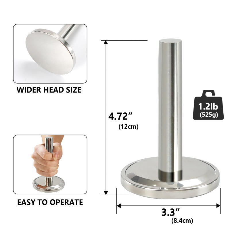 KAYCROWN Meat Tenderizer Hammer, Meat Pounder Flattener, Stainless Steel Kitchen Meat Mallet for Flattening Steak Beef Poultry, Meat Pounder Tenderizer, Chicken Flattener Tool - Image 4