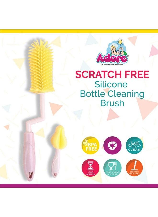 Adore Scratch Free Silicone Bottle Cleaning Brush  - Image 4