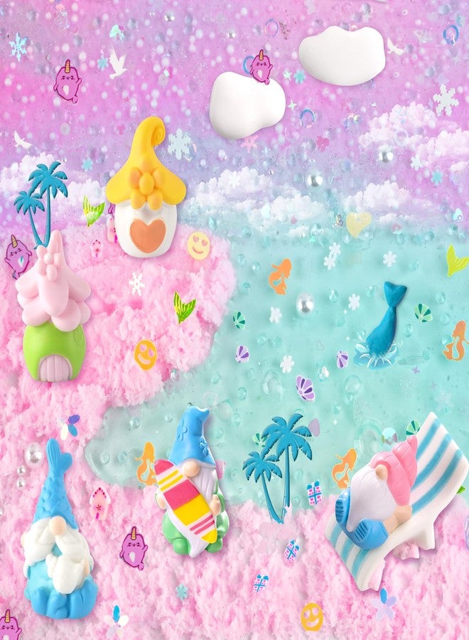 LAWOHO 6 Pack Slimes, Pink & Blue Slime Kit with Cloud, Butter Clear Water Slime, Non-Sticky Soft Sensory Toys, Slime Party Favors, Goodie Bag Stuffers for Girls & Boys Birthday Christmas Slime Gifts - Image 2