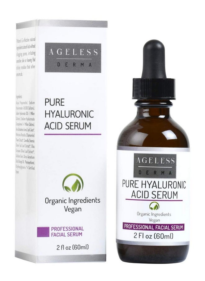 Ageless Derma Ageless Derma Professional Pure Hyaluronic Acid Serum by Dr. Mostamand. 2 FL oz (60 ml)  - Image 1