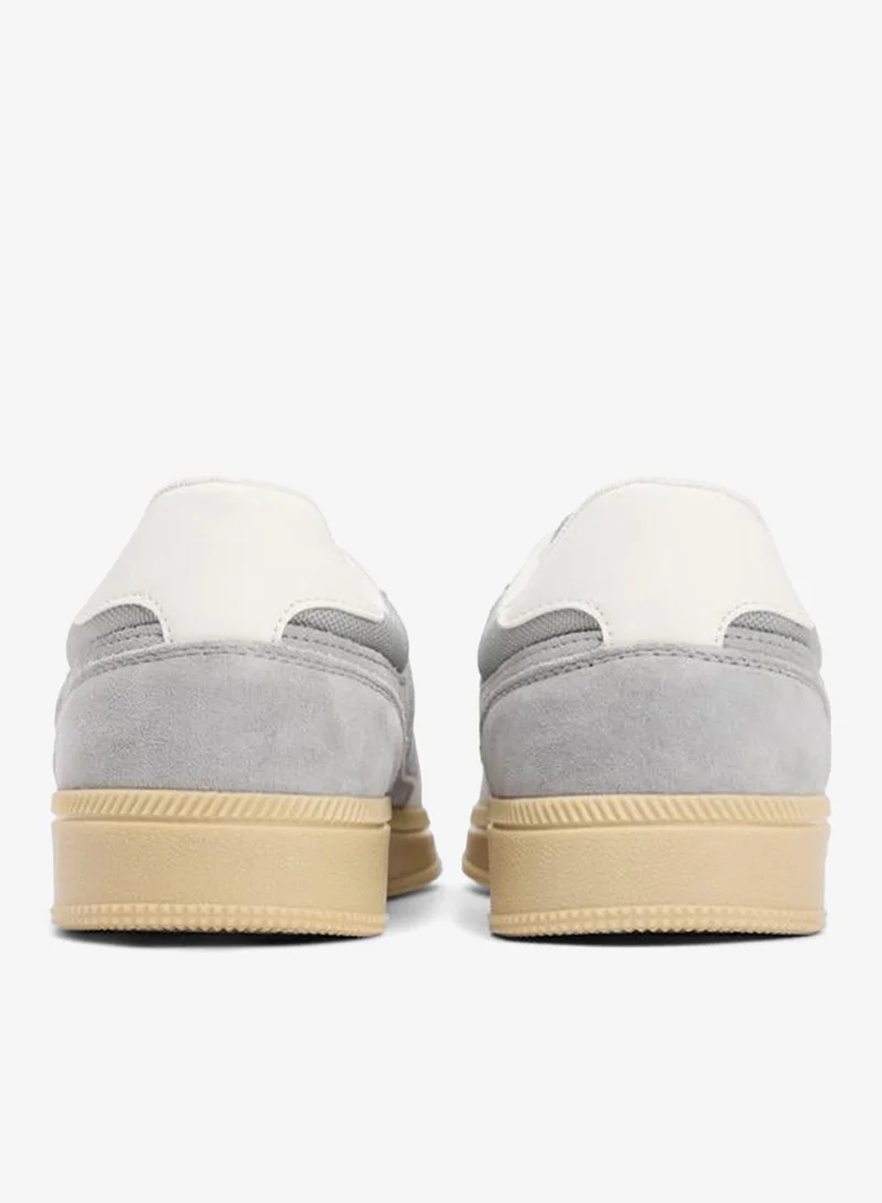 TOMMY JEANS Stratus Grey Wich Edge Suede Low Top Lace Up Sneakers for Men | Best Price UAE