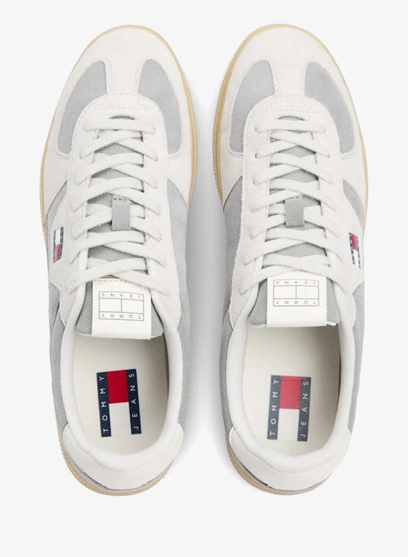 Tommy Jeans Stratus Grey The Greenwich Suede Sneakers for Men | Best Price UAE