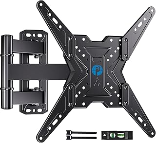Pipishell TV Wall Mount for Most 26-60 inch TVs, Full Motion TV Mount with Swivel, Tilt, Extension, Single Stud - Image 1