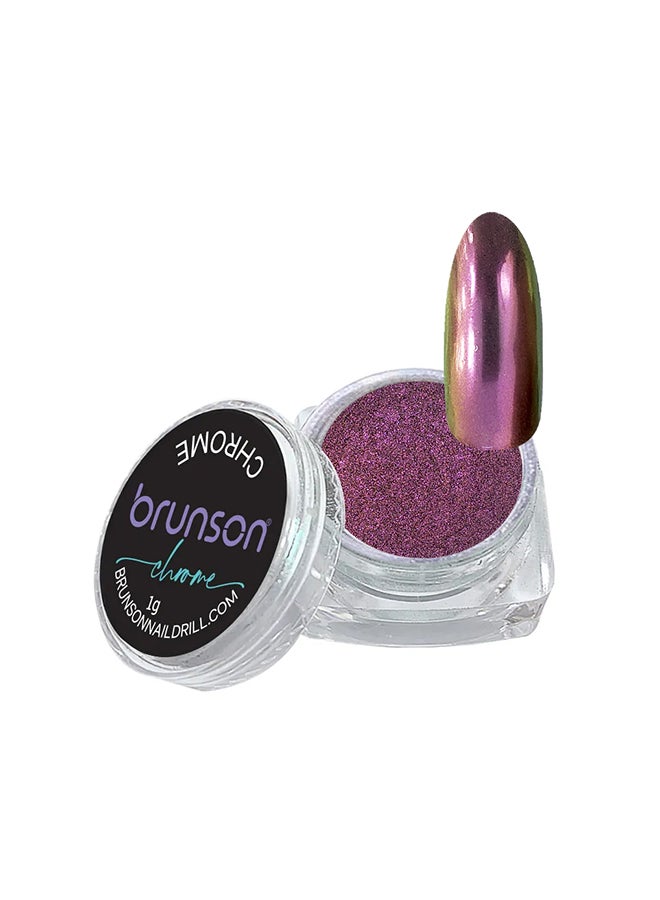brunson Chrome Mirror Metallic Holographic Effect Art Decoration Manicure Pigment Nail Powder 5D-09D