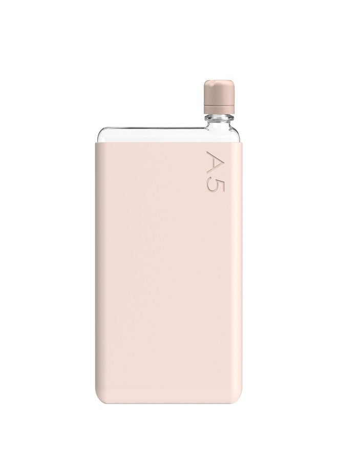 memobottle A5 (Pale Coral) Bundle - 25oz (750ml) - Bottle, silicone sleeve & lid |Slim Water Bottle for Bags, Beside Books & Laptops | BPA Free Tritan | Modern & Minimalist - Image 1
