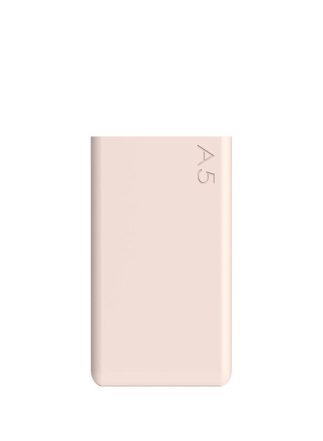 memobottle A5 (Pale Coral) Bundle - 25oz (750ml) - Bottle, silicone sleeve & lid |Slim Water Bottle for Bags, Beside Books & Laptops | BPA Free Tritan | Modern & Minimalist - Image 3