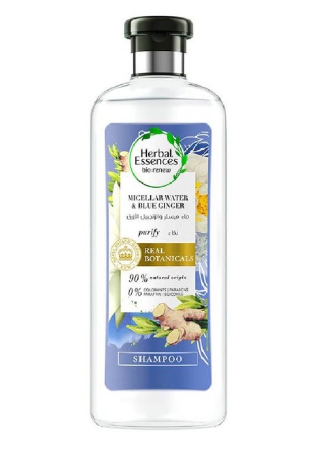 Micellar Water and Blue Ginger Shampoo, 400ml