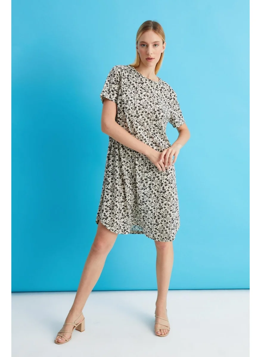 Alexander Gardi Patterned Casual Dress (B22-44100)