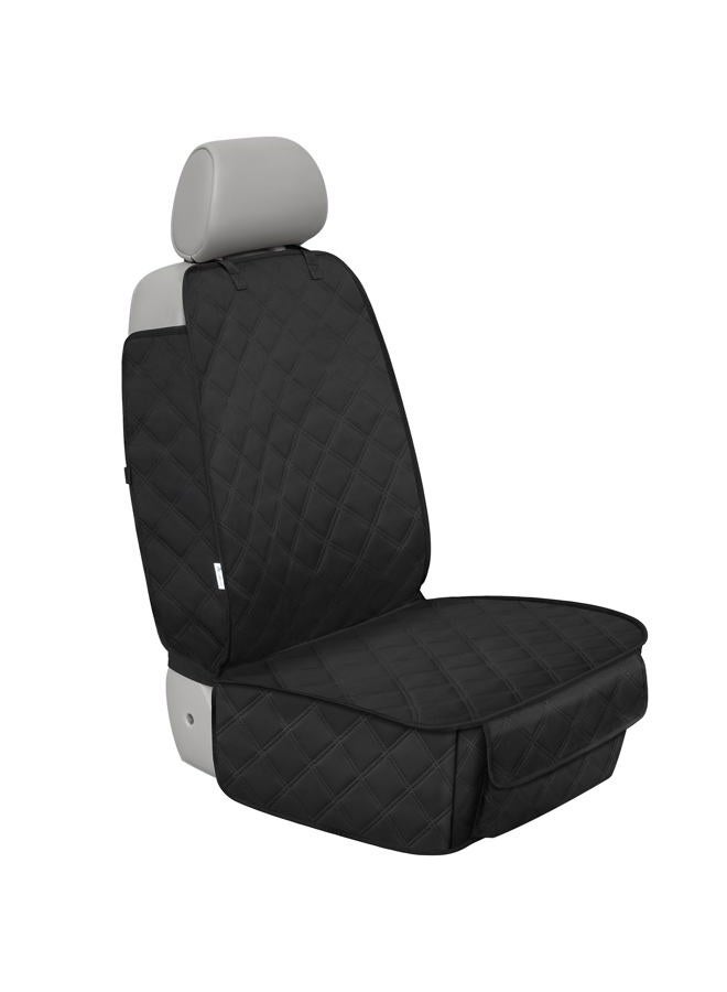 ALLANSING Front Seat Cover for Cars/SUVs/Trucks - Dog Seat Protector with Side Flaps, Tough 900D Waterproof, Protects Against Wear & Dirt, Easy Install, Stay-Put (1-Pack) - Image 1
