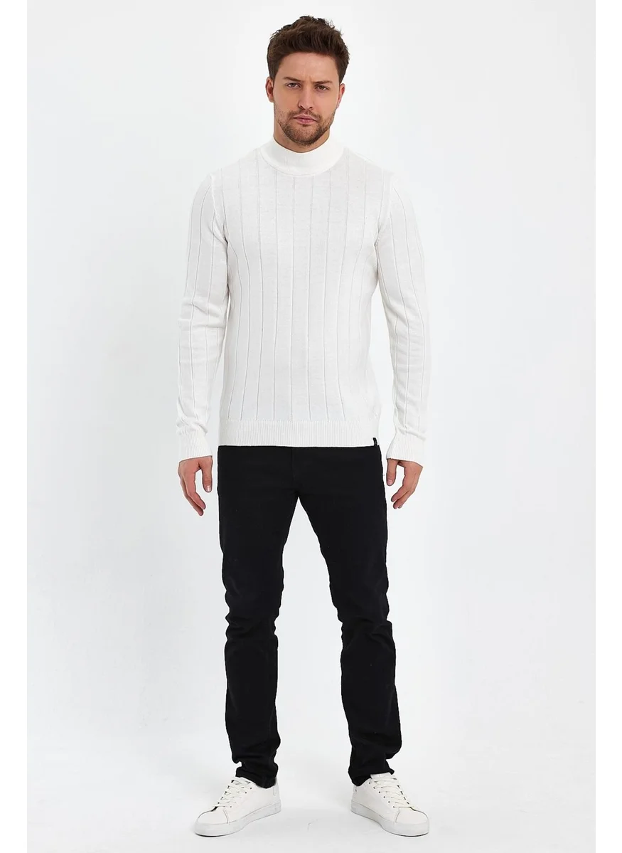 الكسندر جاردي Half Turtleneck Regular Fit Knit Sweater (E23-6706)