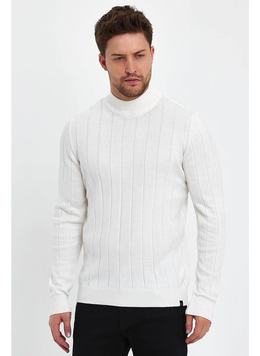 Alexander Gardi Half Turtleneck Regular Fit Knit Sweater (E23-6706)