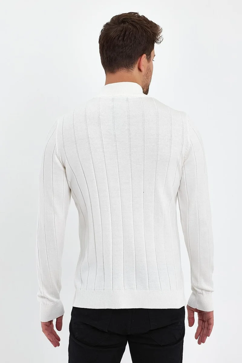 Alexander Gardi Half Turtleneck Regular Fit Knit Sweater (E23-6706)