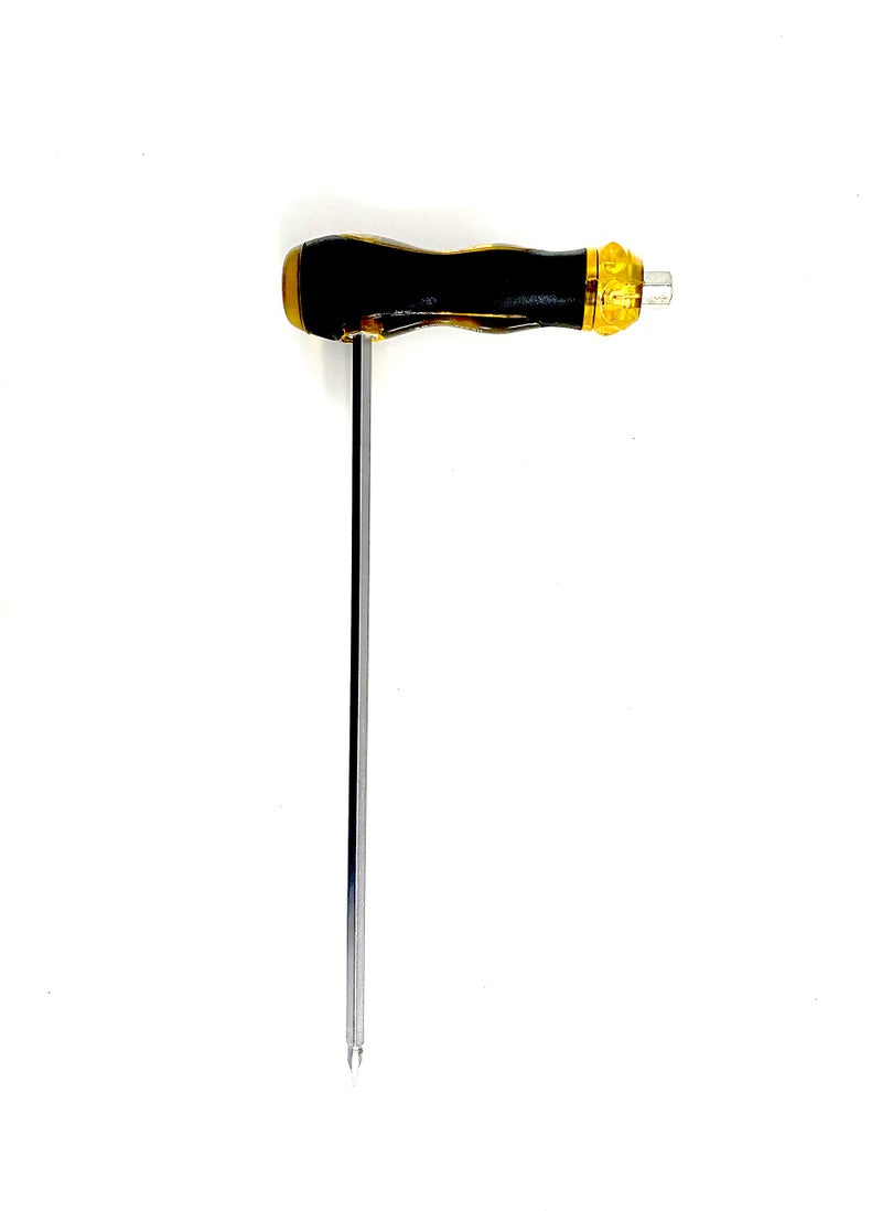 Jon Bhandari Tools 3-Way Interchangeable Screwdriver | Slotted & Phillips Head (6.3 x 250mm) | Heavy Duty Hand Tool for Home, Garage & Electrical Use - Image 3