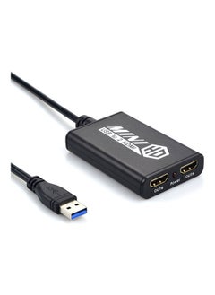 NIBEMINENT USB to HD Adapter Black  - Image 1