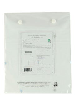 Bumble & Bird Bumble & Bird - Embroidered Duvet Cover & Pillowcase For Cot - Blue  - Image 3