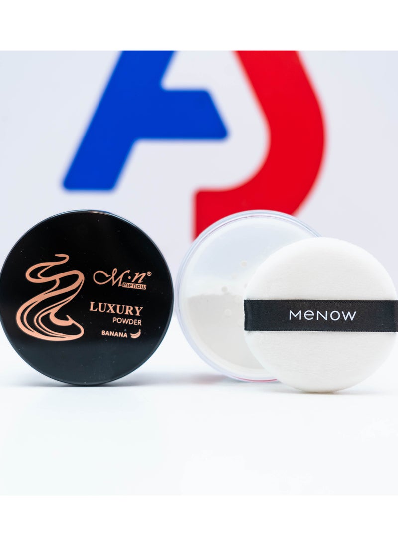 Menow Luxury Loose Powder Pro Banana 10g - Transparent  - Image 5