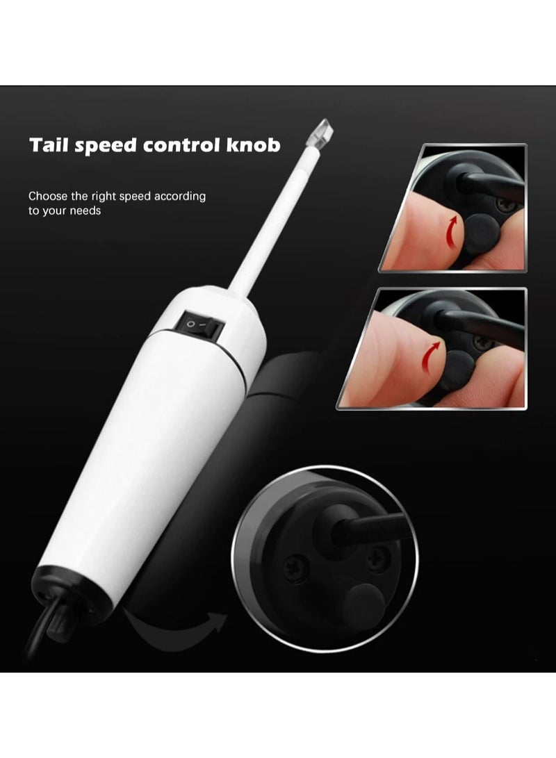 Household Electric Fruit Corer Vegetable Melon Drill Stirrer Spiralizer Kitchen Stainless Steel Corer Remover Kitchen Tools  - Image 4