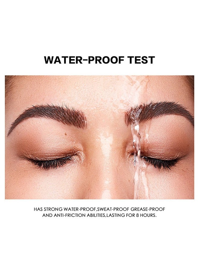 Ministar - Tattoo Brow Long Lasting & Easy Peel Off Tint,3 Days Peel Off Tint Tattoo Eyebrow Gel Enriched with Royal Jelly and Aloe Vera Waterproof and Smudge proof Peel Off Tint Gray Brown （#103） - Image 1