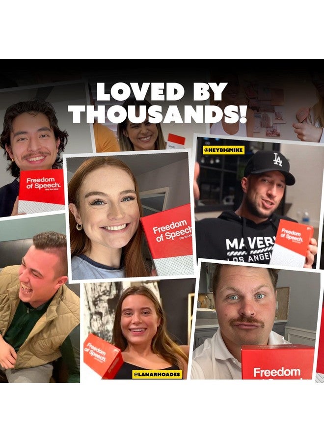 QUOKKA Freedom of Speech Card Board Game - Adult Edition - Fast-Paced | Guess The Word | Easy to Play - Party Game for Game Night - Image 3