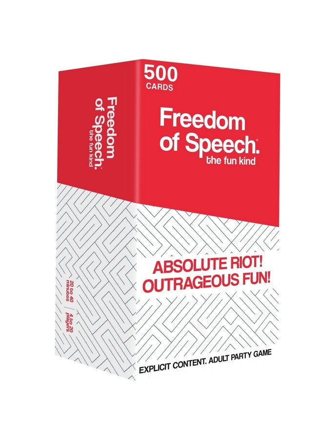 QUOKKA Freedom of Speech Card Board Game - Adult Edition - Fast-Paced | Guess The Word | Easy to Play - Party Game for Game Night - Image 1